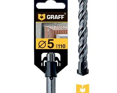 фото Сверло по бетону GRAFF SDS-plus, 5*50*110мм