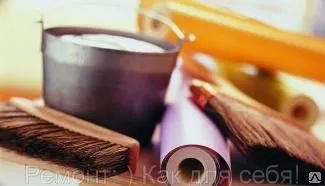 Фото №0 Оклейка стен обоями