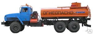 Фото №0 Автоцистерна топливозаправщик АТЗ-10 (66131-02) на шасси УРАЛ 4320
в