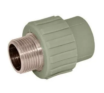 фото Переходник полипропиленовый ST S20M3 20 - 1/2" M (серый)