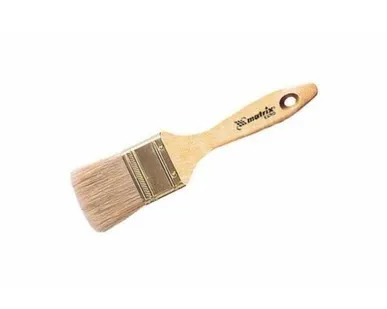 фото Кисть плоская Стандарт 1,5 Matrix 38 мм натуральная щетина.