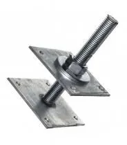 фото Анкер регулировочный 150х150х5мм d 24 h-200