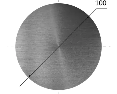 фото Круг стальной 100