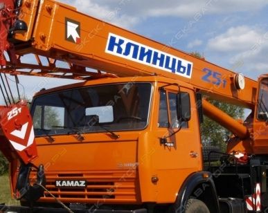 фото Аренда автокрана (автомобильного крана) Клинцы КС-55713-1К, Выборг