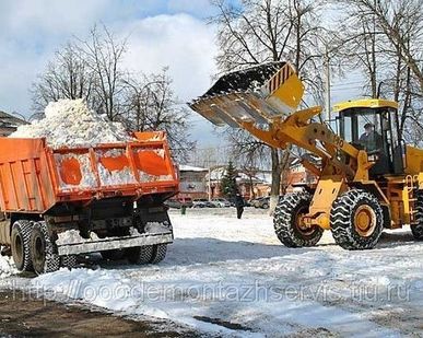 фото Вывоз строительного мусора самосвалом