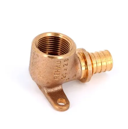 Фото №0 Угол настенный короткий 16х1/2" с внутр.резьбой (Rehau)