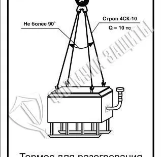 фото Схема «Термос для разогревания горячего битума» (300х400 мм)