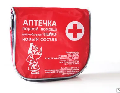 фото Аптечка автомобильная