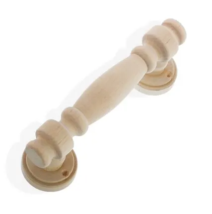 Фото №0 Ручка-скоба банная резная деревянная Т-200