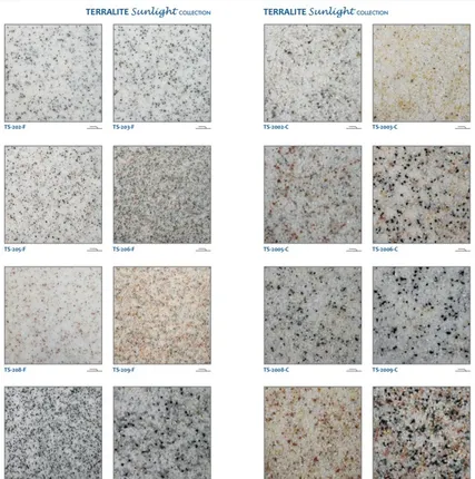 Фото №3 Штукатурка Мраморная крошка Террако Терралит Санлайт мелкозернистый, 15 кг