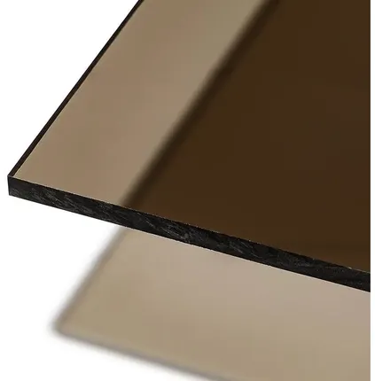 Фото №0 МОНОЛИТНЫЙ ПОЛИКАРБОНАТ (2050*3050*4) БРОНЗА ШТУКА