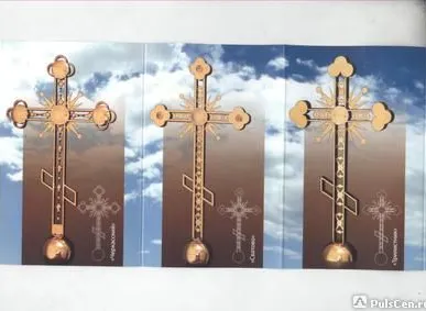 фото Кресты накупольные: виды, размеры и цены