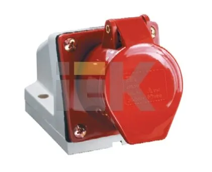 Фото №0 Розетка для монтажа на поверхность 32A, 3P+N+E, 380V, IP44 ССИ-125 PSR12-032-5 IEK (ИЭК)