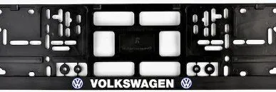 фото Рамка под номер с свето диодной надписью Volkswagen