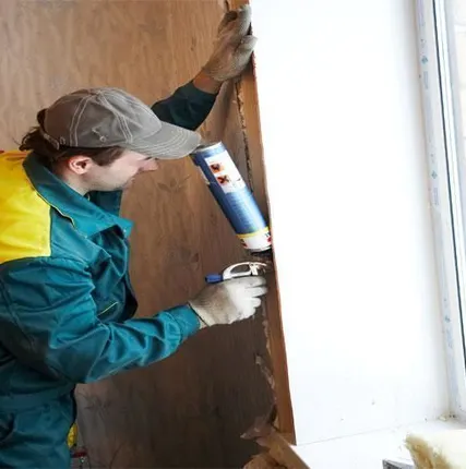 Фото №0 Устройство откосов из ГКЛ