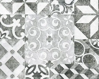 фото Керамический гранит CERSANIT Raven 420x420 серый пэтчворк 16171 (RE4R093-69)