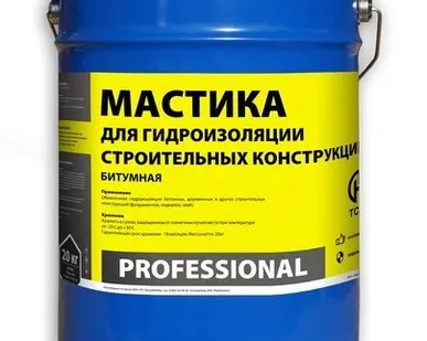 фото BITUMAST Мастика гидроизоляционная 18 кг