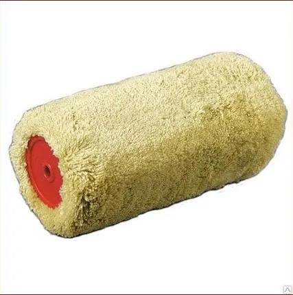 Фото №0 Ролик "ПОЛИАКРИЛ" 180 мм d 42 mm, d 8 мм, ворс 18 мм, зеленый