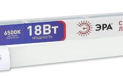 Фото №0 Лампа светодиодная T8-18w-865-G13 1200мм стекл. (поворот. цоколь) 1440лм ЭРА Б0019928