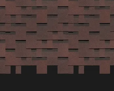 фото Гибкая черепица Premium, Генуя, Зрелый каштан