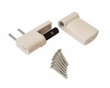 фото Петля дверная Elementis KTS-RT (15-20 мм), на 100кг., Белый, RAL9016