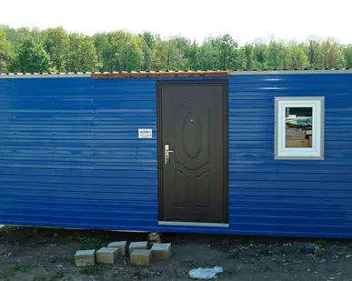 фото Вагончик строительный