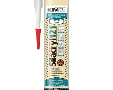 фото KIM TEC Герметик Silacryl 121 сосна 310мл (02-04-76)