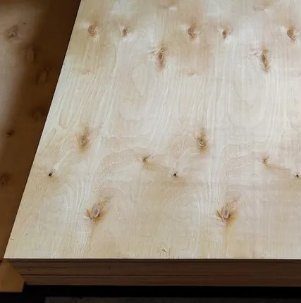 Фото №0 Фанера ФК 4мм сорт 4/4 НШ Е1 1525х1525 мм