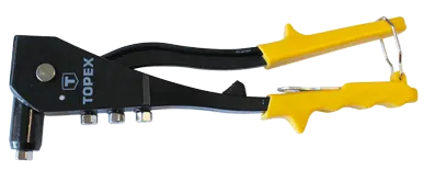 фото Заклепочник для заклепок алюм.TOPEX 2.4, 3.2, 4.0, 4.8 мм