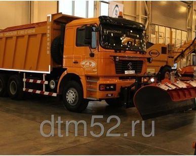 фото Комбинированная дорожная машина (КДМ) на базе китайского самосвала