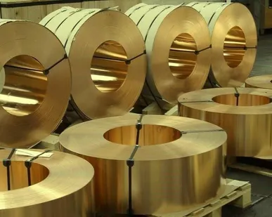 фото Лента бронзовая 0.35 мм х 300 БрКМц3-1т (CuSi3Mn1)