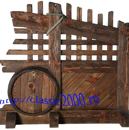 Фото №0 Декорация из дерева