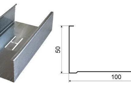 Фото №0 Профиль Албес ПН-6 100х50-3м\0,55мм