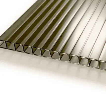 Фото №0 СОТОВЫЙ ПОЛИКАРБОНАТ (БРОНЗА КОРИЧНЕВЫЙ) (2100*6000*4)