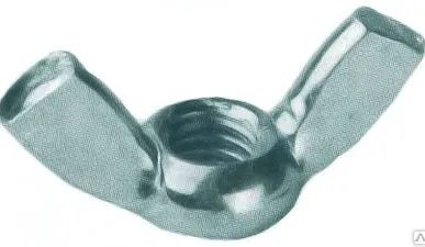 фото Гайка ЗУБР с барашком, DIN 315, оцинкованная, M12, 1500 шт.