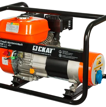 Фото №0 Бензиновый генератор Skat УГБ-3200 Basic