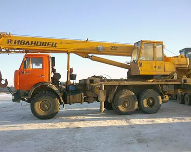 фото Аренда автокрана Ивановец