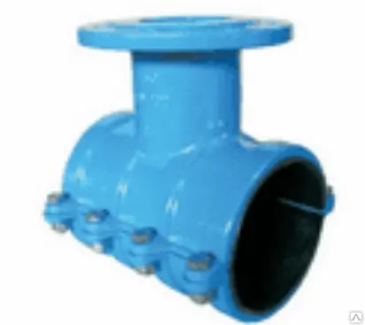 Фото №0 Хомут врезной фланцевый для ПЭ Jafar, 3151, DN - 315-150