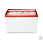 Фото №0 Морозильный ларь"СНЕЖ" МЛГ-400 (С гнутой стеклянной крышкой)