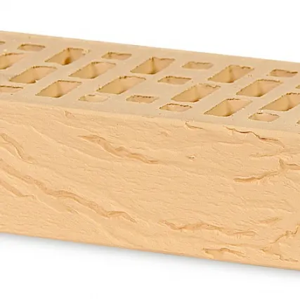 Фото №0 Кирпич облицовочный керамический Маркинский солома РИФ 1.0НФ