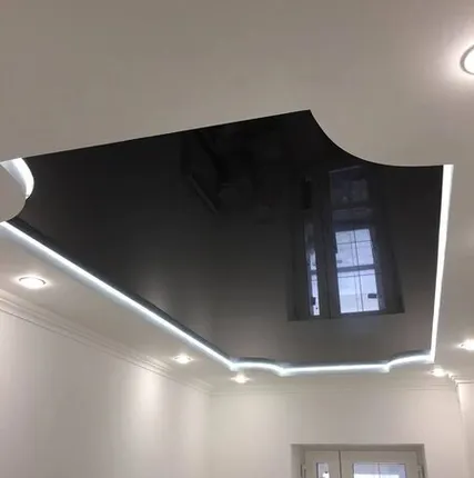 Фото №0 Глянцевые натяжные потолки