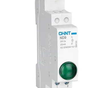 фото Индикатор ND9-1b син. AC/DC 230В (LED) (R) CHINT 594123