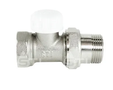фото Клапан запорный присоединительный прямой STI 1/2"