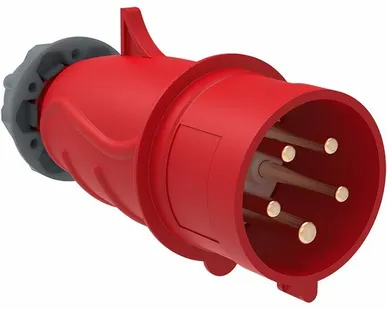 фото Вилка силовая 3-ф., 16А, 380В, IP44 (5-п) MAGNUM PSN0...