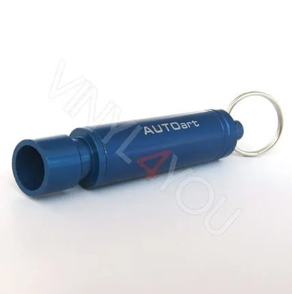 Фото №0 Брелок выхлопная труба синяя