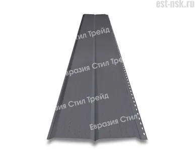 фото Металлический софит Pe 0.45 RAL 7024