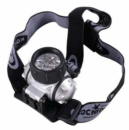 Фото №0 Фонарь Космос/Supermax H19-Led 19*Led 3*AAA налобный 97676