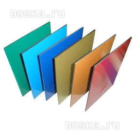 фото Алюминиевые композитные панели 3мм 1.22 х 4,0 м; 1,50х4,0 м