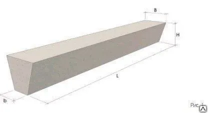 Фото №0 Фундаментная балка ФБ6-1