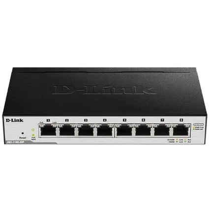 Фото №0 Коммутатор D-link DGS-1100-08P B